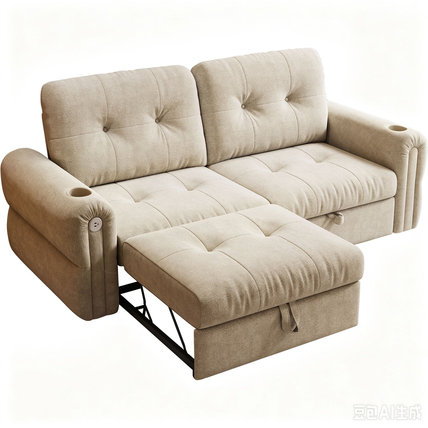 Cloud Like Convertible Sofa Bed With For Living Room