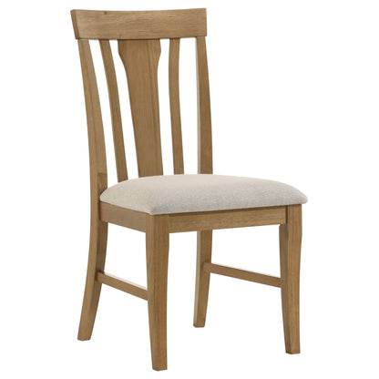 Auburn - Dining Side Chair (Set of 2) - Natural / Light Brown