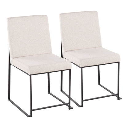 Fuji - Contemporary Modern Elegance With High Back Dining Chair (Set of 2)