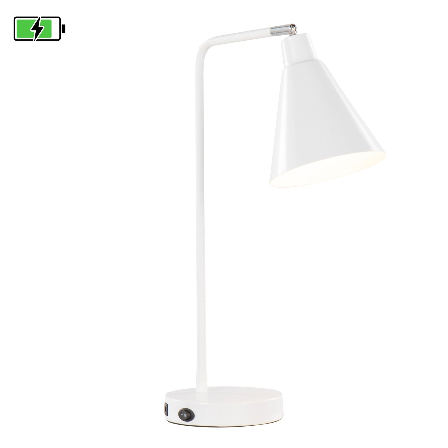 Pix - Contemporary Task Lamp Built In USB Port