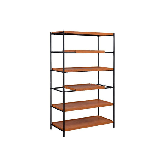 Oaken - Bookshelf - Honey Oak & Black