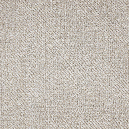 Upholstered 3 Seater Curved Sofa With Printed Pillows Chenille