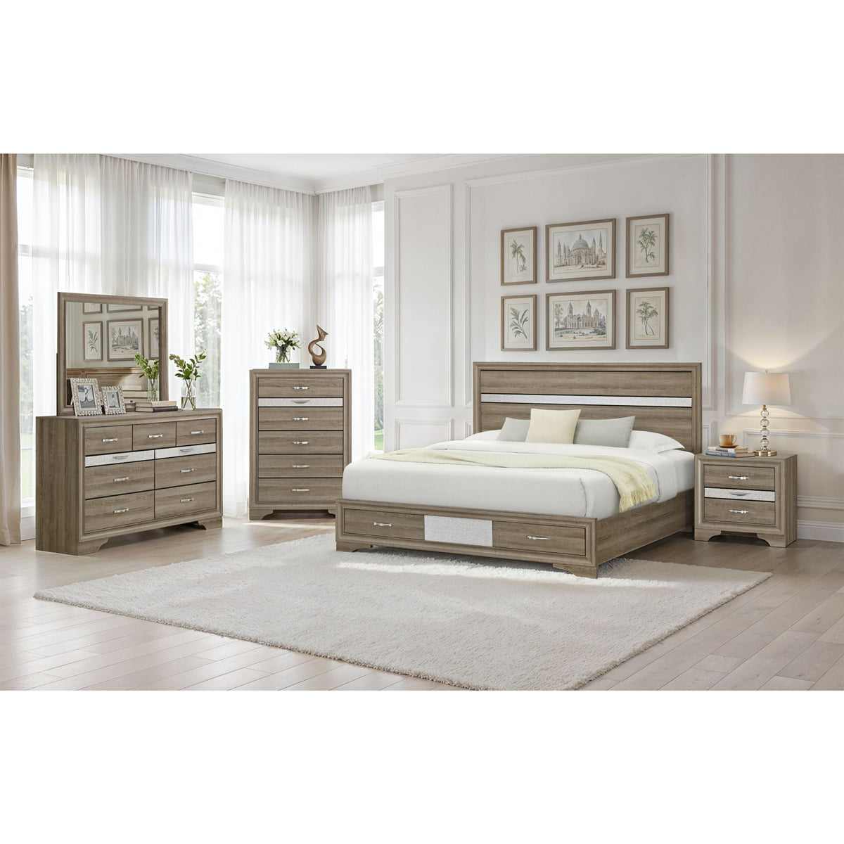 Ryder - Dresser With 7 Drawers And Jewelry Compartment