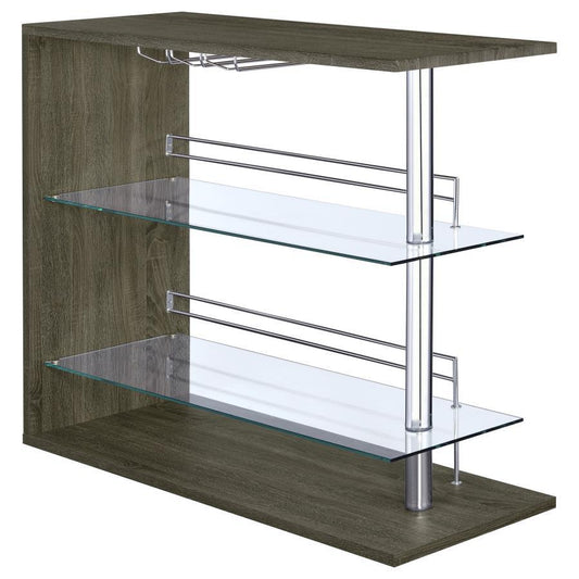 Prescott - Rectangular 2-Shelf Bar Unit