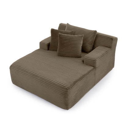 Modern Single Lazy Sofa Lounge Chair With High Density Foam