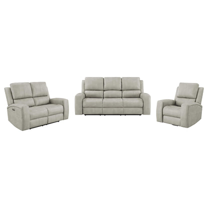 Boyce - Triple Power Reclining Sofa Set With Independent Headrest
