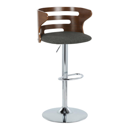 Cosi - Mid-Century Modern Adjustable Barstool With Swivel (Set of 2)