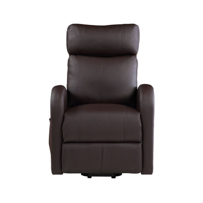 The Ricardo lift recliner is a wonderful addition to your home. It is easy to operate and features a smooth lift and recline. The side pocket holds the two-button wired controller in place so you'll never lose track of it.