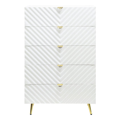 Gaines - Chest - White High Gloss