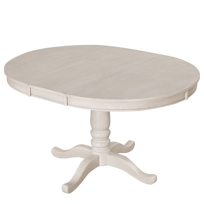 5 Pieces Dining Table And Chairs Set For 4 Persons