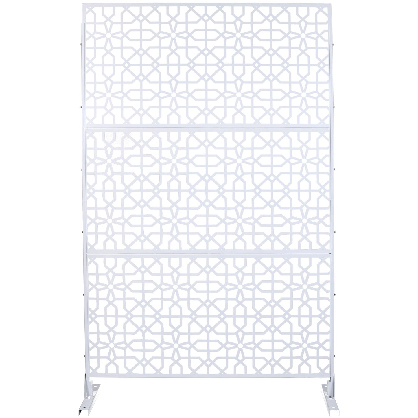 Outdoor & Indoor Metal Freestanding Decorative Privacy Screen