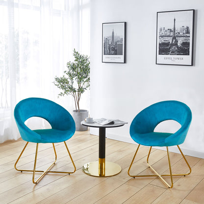 Modern Accent Velvet Lounge Chair