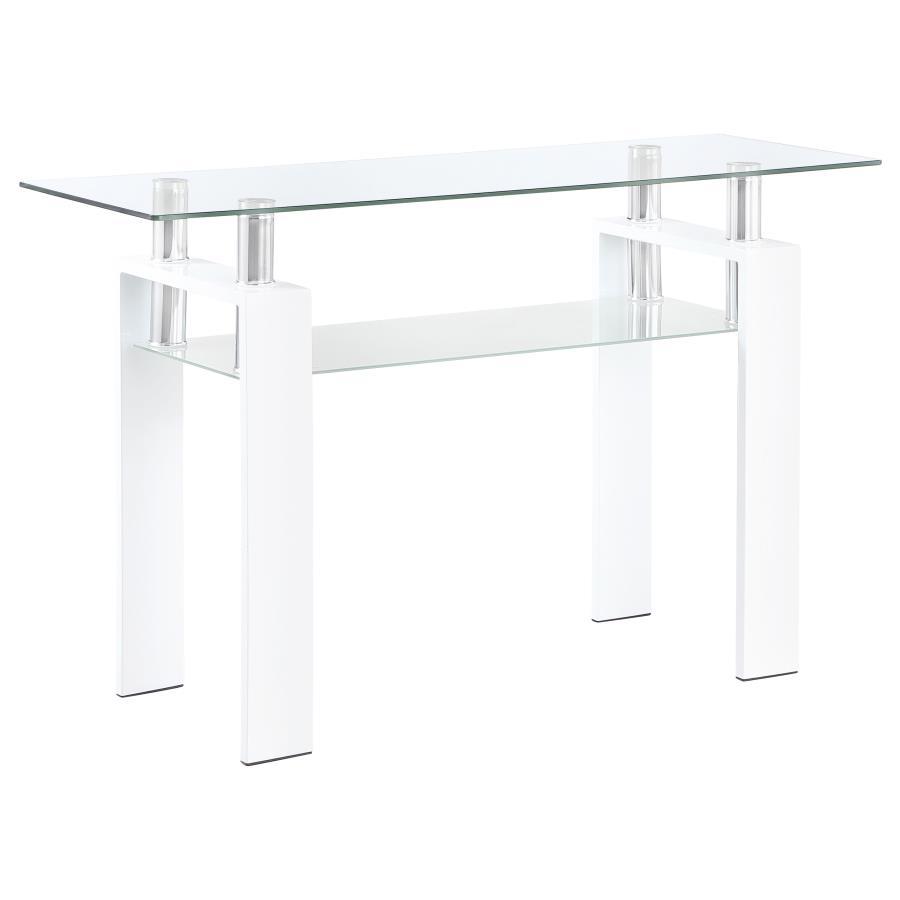 Dyer - Console Table Top, Box 2 of 2 - White