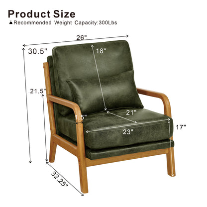 Lounge Chair Compact Design For Living Room