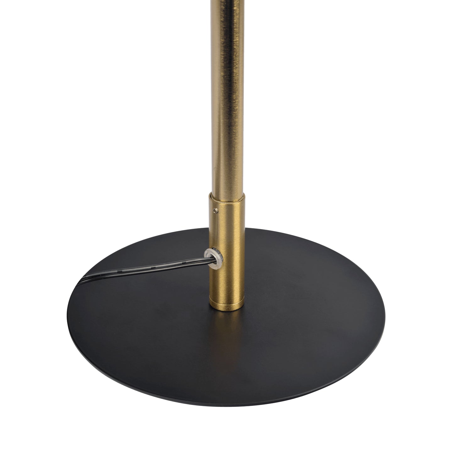 Dimond - LED Table Lamp With On / Off Switch Round Base - Black / Gold