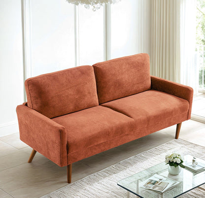 Sofa, European Style With Sleek Design, Modern & Vintage Flair, Upholstered 3 Seater Couch