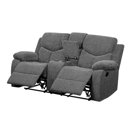 Kalen - Loveseat - Gray Chenille - 39"