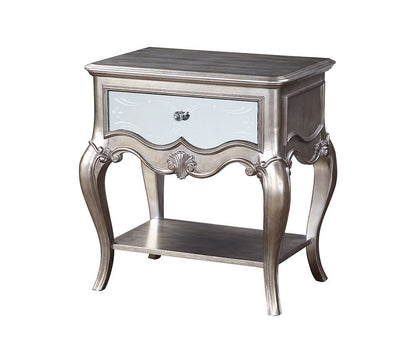 Esteban - Antique Nightstand - Champagne