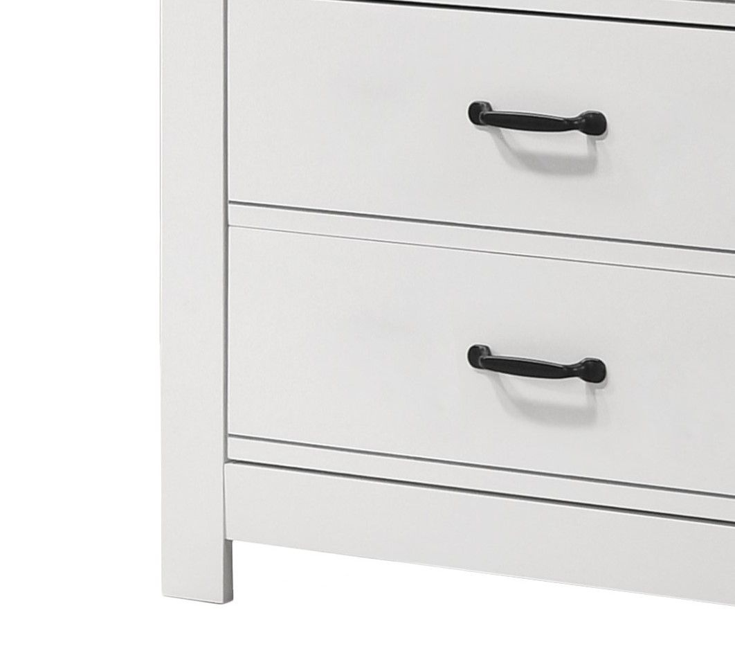 Cassini - 5-Drawer Chest - White