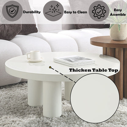 Loanna - Coffee Table - White