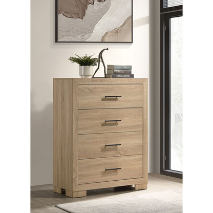 Merritt - 4 Drawer Bedroom Chest - Light Oak