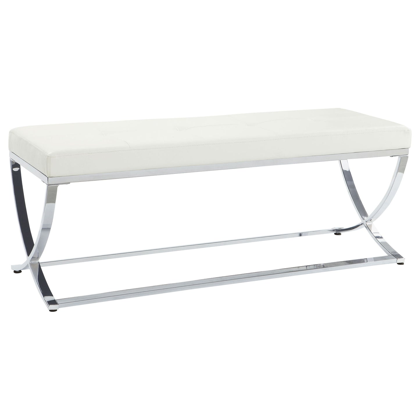 Bastien - Accent Bench - White