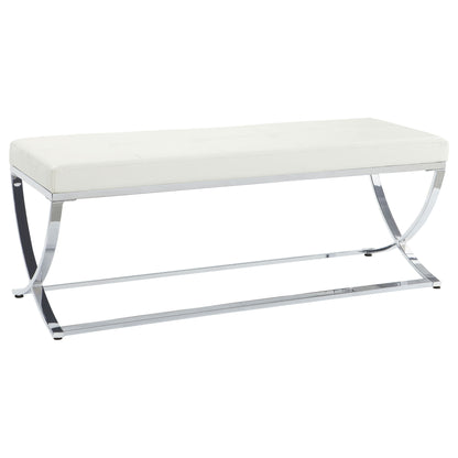 Bastien - Accent Bench - White