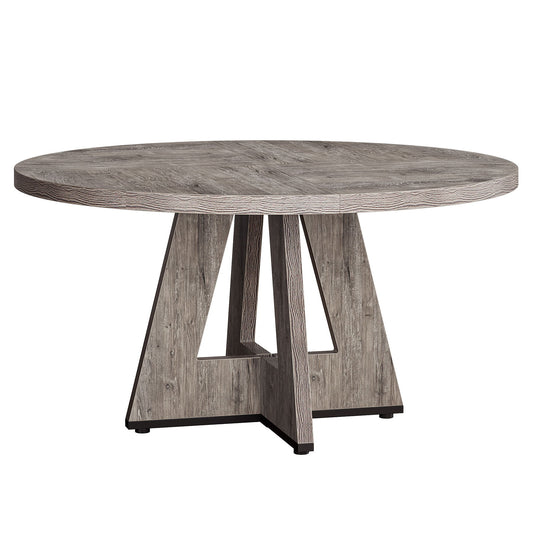 Round Dining Cross Base Kitchen Table