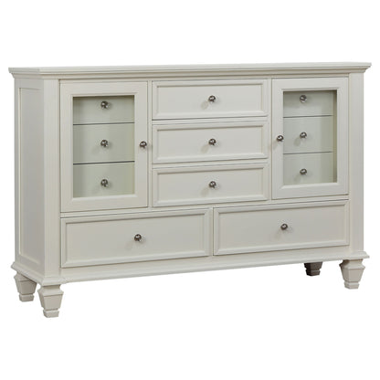 Dennis - 11 Drawer Dresser - Cream White