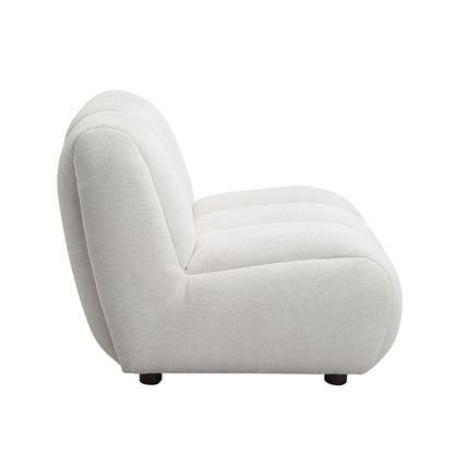 Manilla - Linen Chair - Ivory White