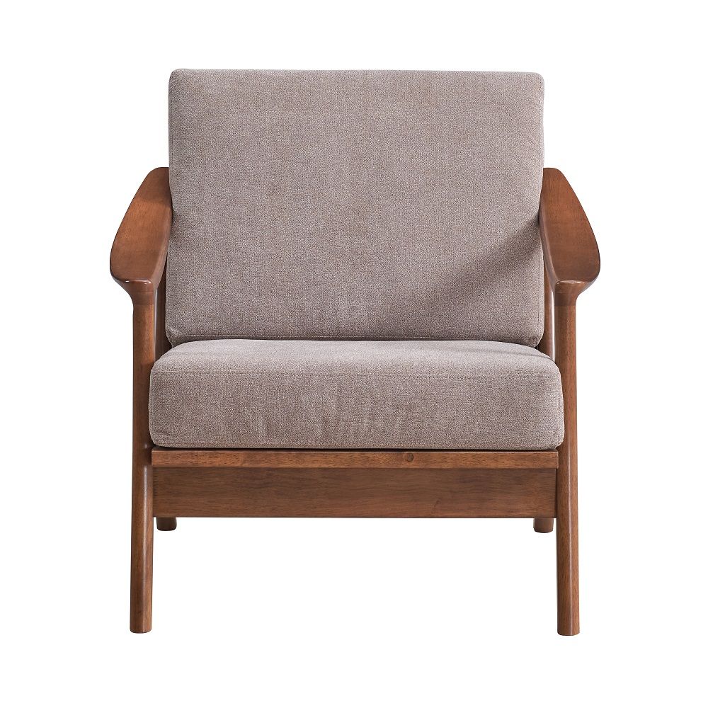 Lide - Accent Chair - Light Brown & Brown