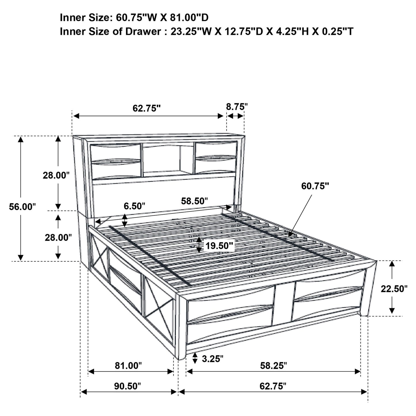 Jazz - Storage Bed