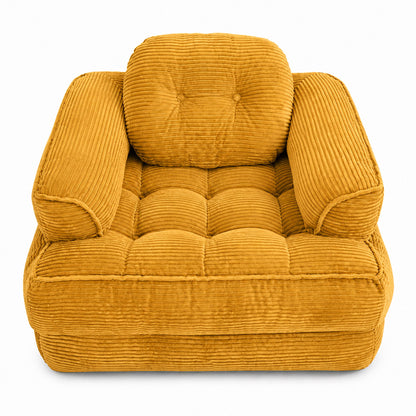 Convertible 2 In 1 Armrest Sofa For Bedroom