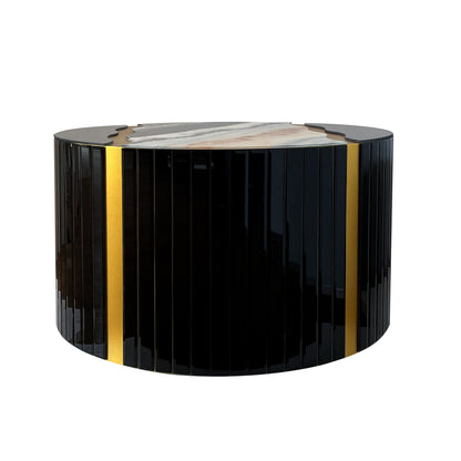 Round Mirror Coffee Table, Living Space Furniture