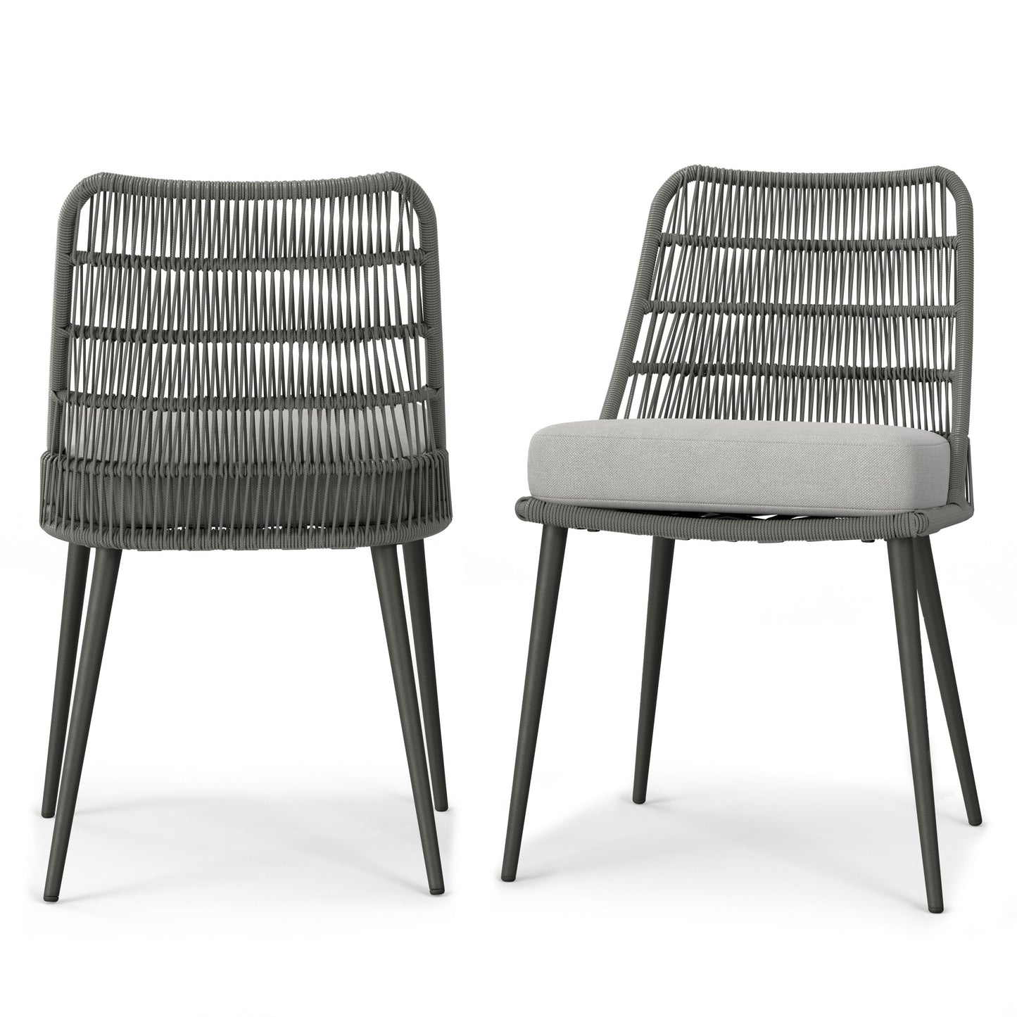 Beachside - Outdoor Dining Chair (Set of 2) - Gray