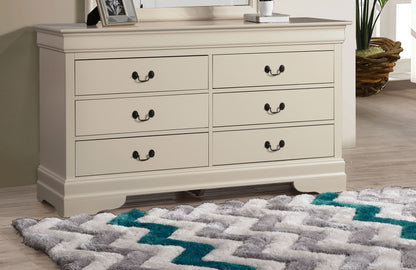 Louis Phillipe - 6-Drawer Dresser