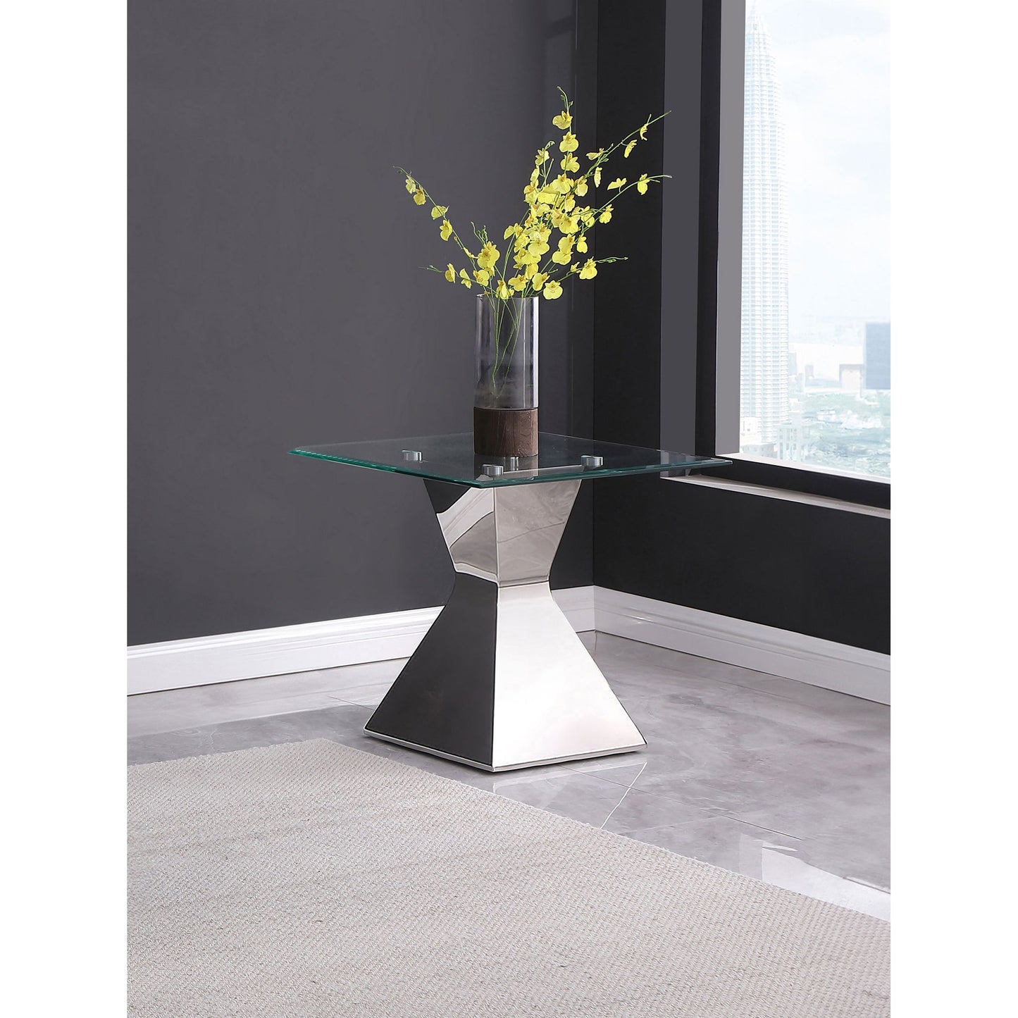 Exeter - Table With Glass Top