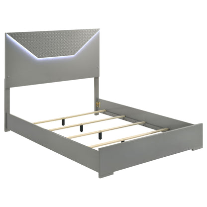 Pierce - Panel Bed LED Headboard