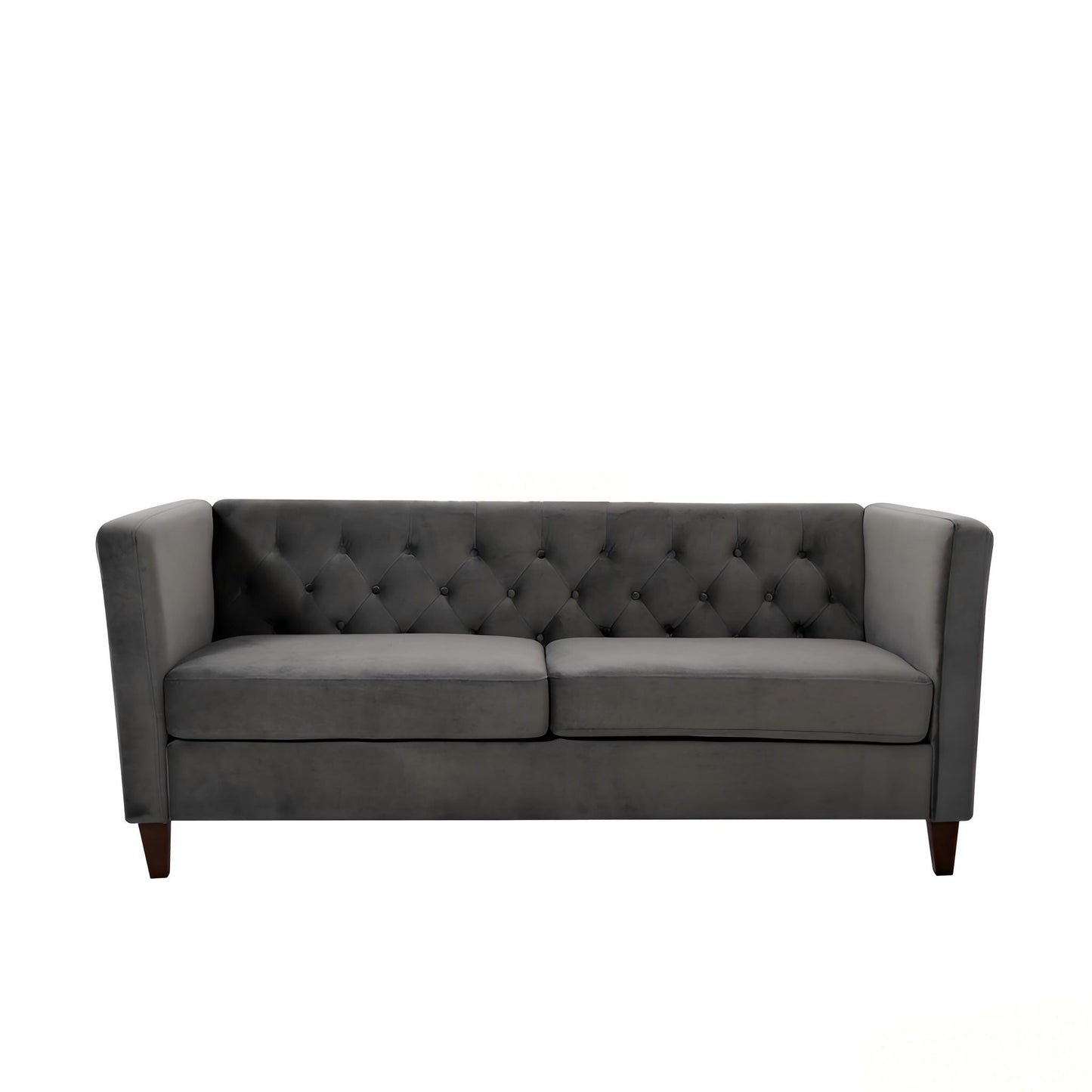 Button Tufted 3 Seater Sofa For Living Room