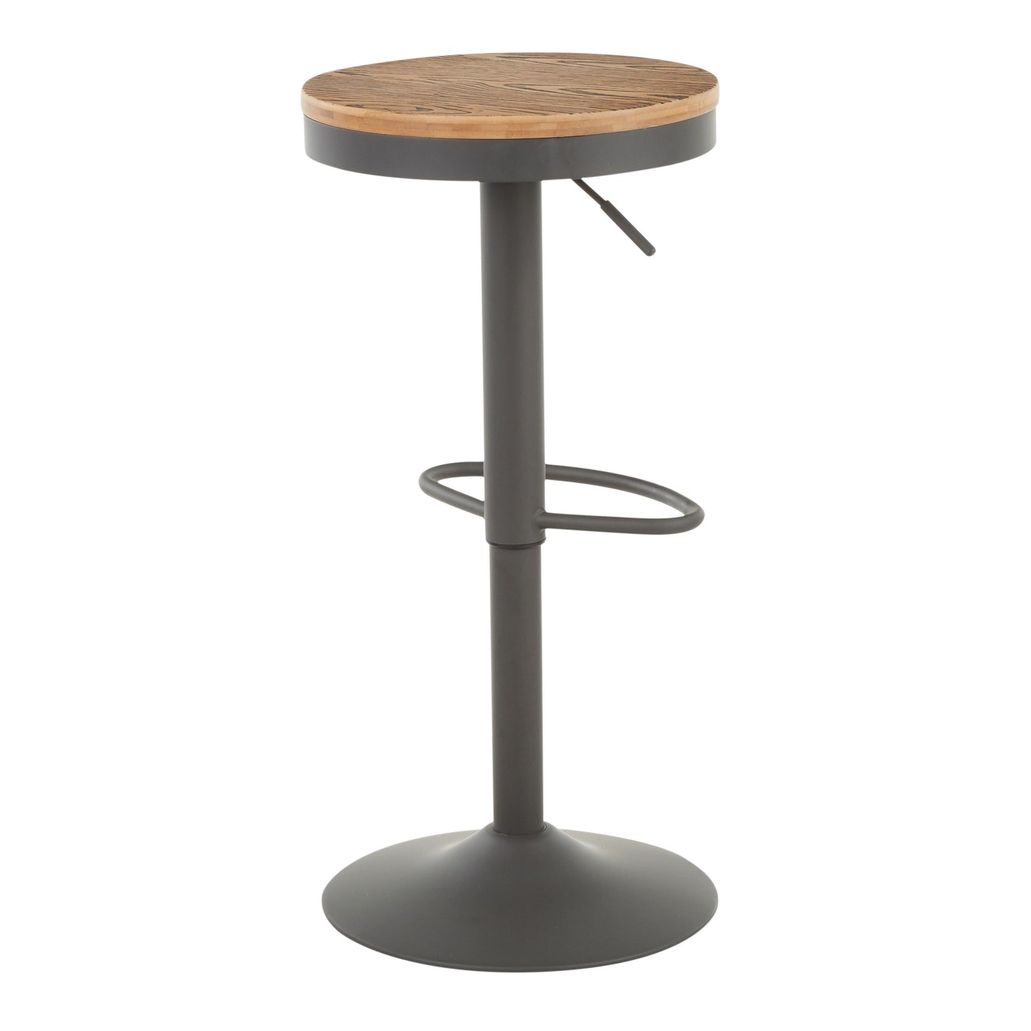 Dakota - Industrial Adjustable Barstool (Set of 2)