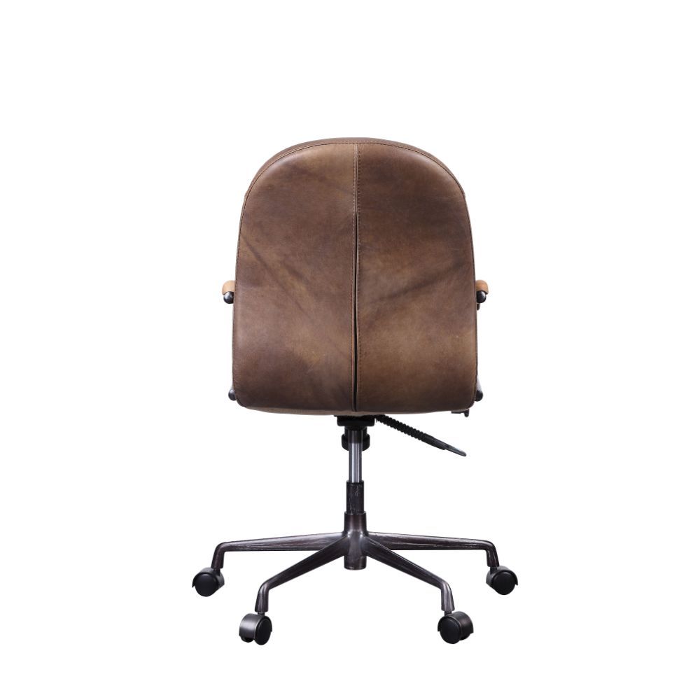 Acis - Executive Office Chair - Vintage Chocolate Top Grain Leather