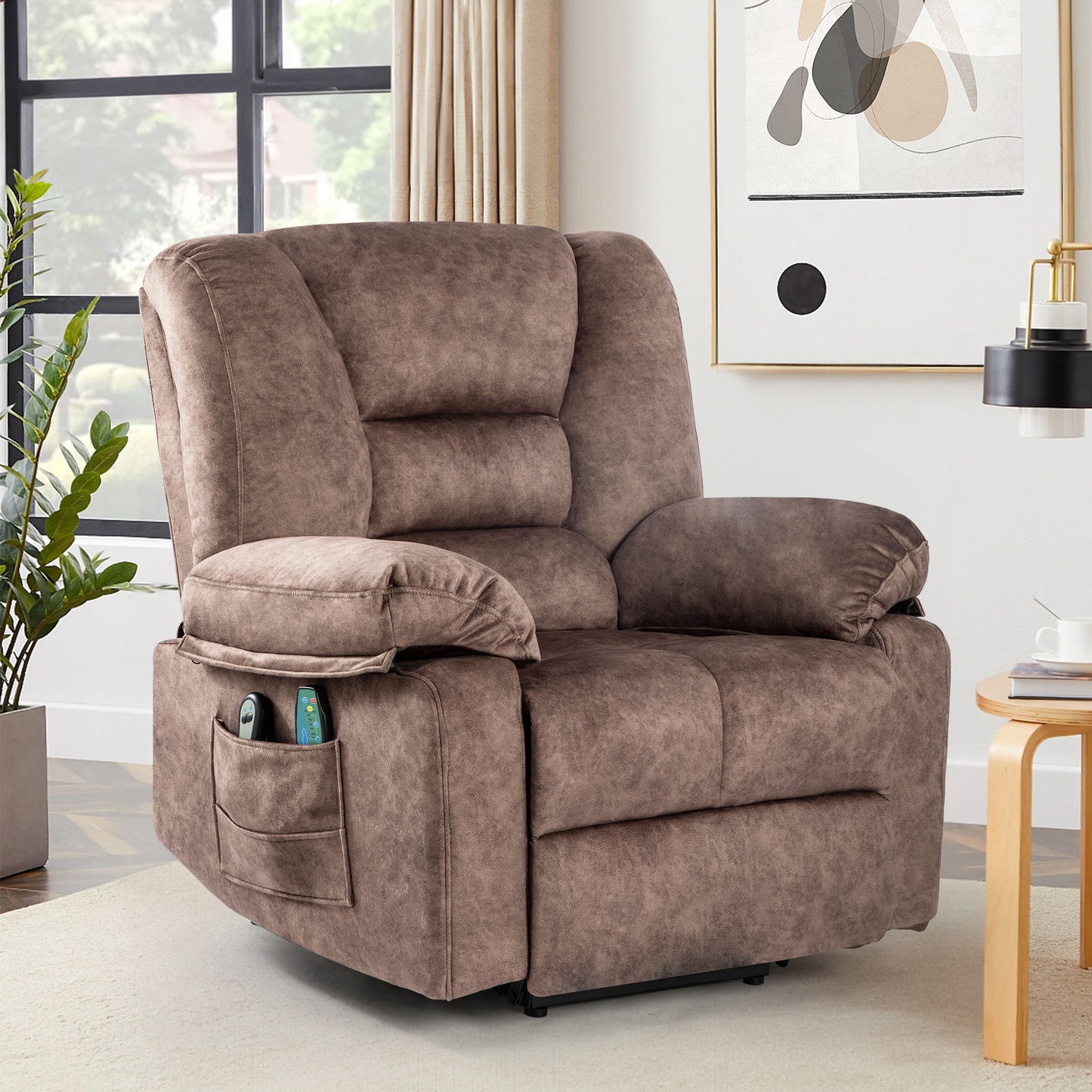 Power Lift Recliner Chair Sofa With Massage