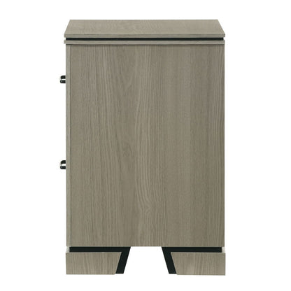 Joanna - Nightstand - Weathered Gray