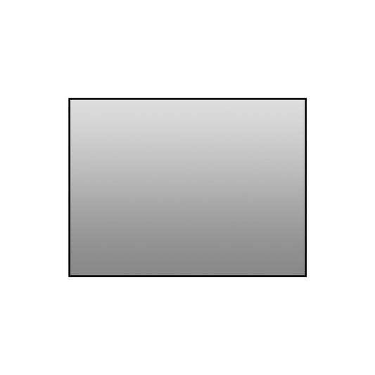 Framed Wall Mirror For Bathroom - Black