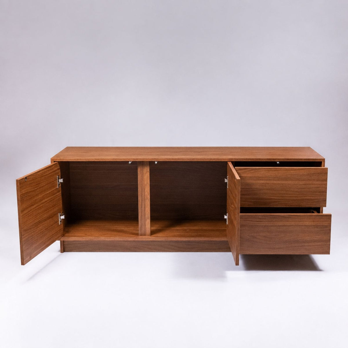 TV Stand For TVs Up To 60" With 2 Doors And 2 Drawers
