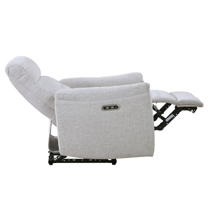 Eastre - Power Motion Recliner With USB Port - Beige Chenille