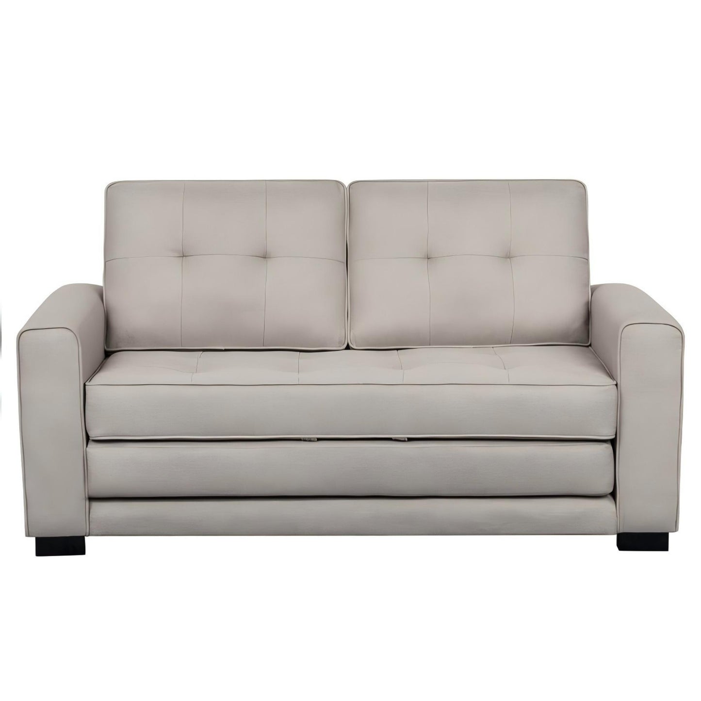 Upholstered Pull Out Sleeper Loveseat