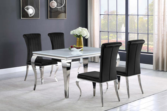 Carone - Rectangular Glass Dining Set