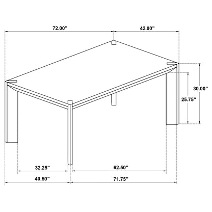 Estero - Rectangular Dining Table - Natural