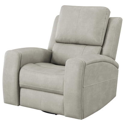 Boyce - Triple Power Swivel Recliner With Independent Adjustments